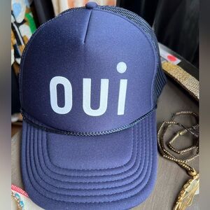 Clare V Navy Trucker “Oui”